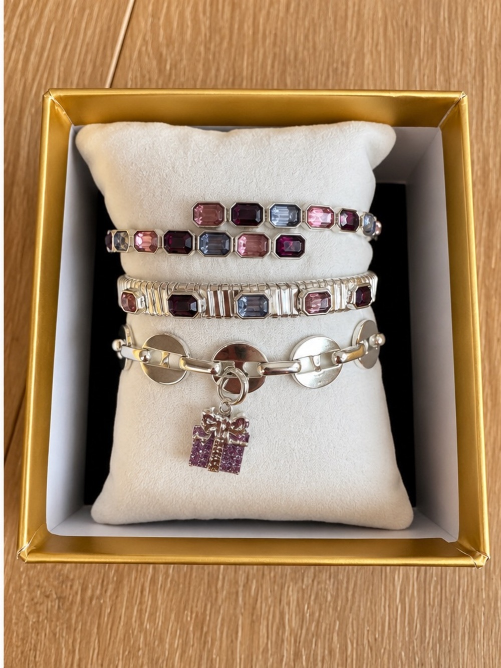 Bomb Party The Gem Society “Love Is The Best Gift” Bracelet Set- Holiday 2025 |